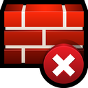 clear, error, firewall, safety, shield icon