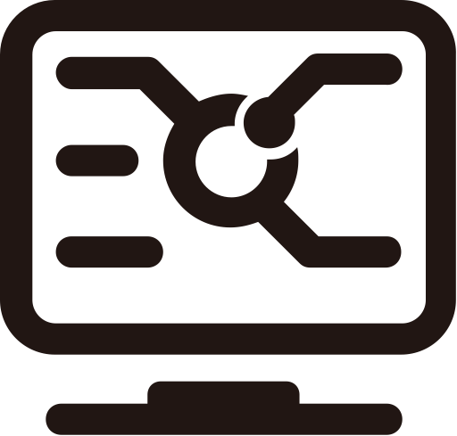 Line Loss Analysis svg vector icon