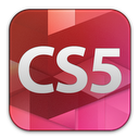 adobe, cs5, design, premium icon