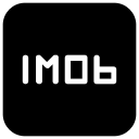 imdb, media, network, social svg vector icon