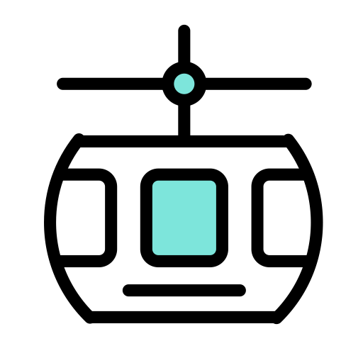 Cable Car svg vector icon