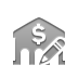 bank,pencil icon
