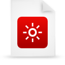 file,document,paper,red icon