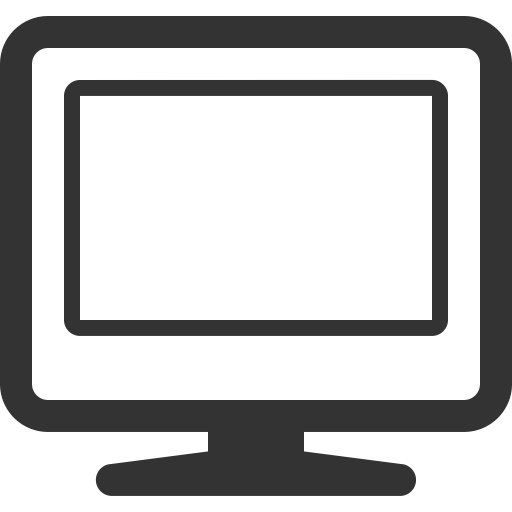 Display svg vector icon