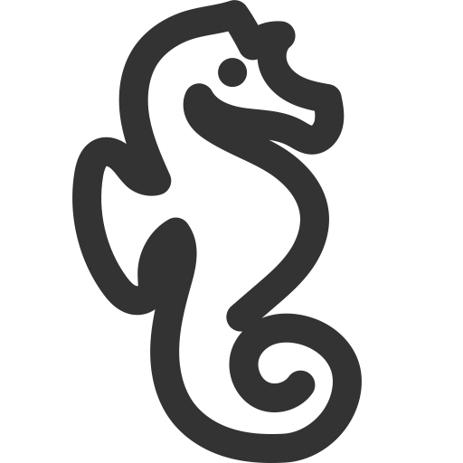 Sea Horse svg vector icon