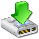 hard,drive,downloads icon