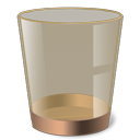 recycle,bin,empty,blank icon