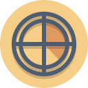 bullseye, radar, target svg vector icon