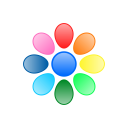 badge, flower, go, pin, pokemon svg vector icon