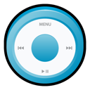 blue, ipod icon