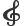 clef, treble icon