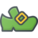 day, leprechaun, patrick, shoe, st svg vector icon