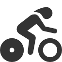 time,trial,biking icon
