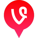 logo, media, social, vine svg vector icon