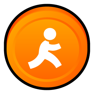 aim,express,badge icon