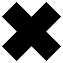 cancel, close, denied, stop svg vector icon