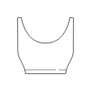 clothes, dress, fashion, shirt, woman svg vector icon