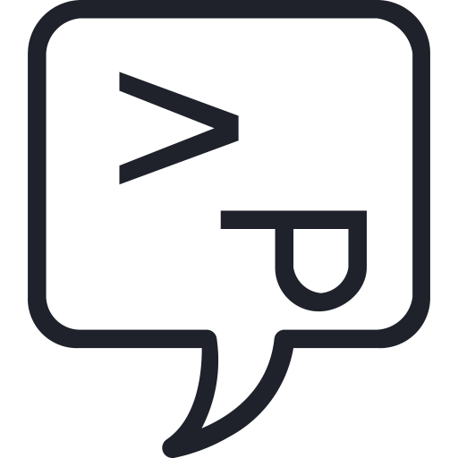 I Hey svg vector icon
