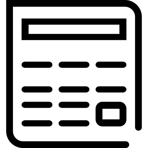 Calculator svg vector icon