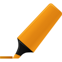 highlightmarker,orange icon