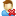 userblue,delete,del,remove icon