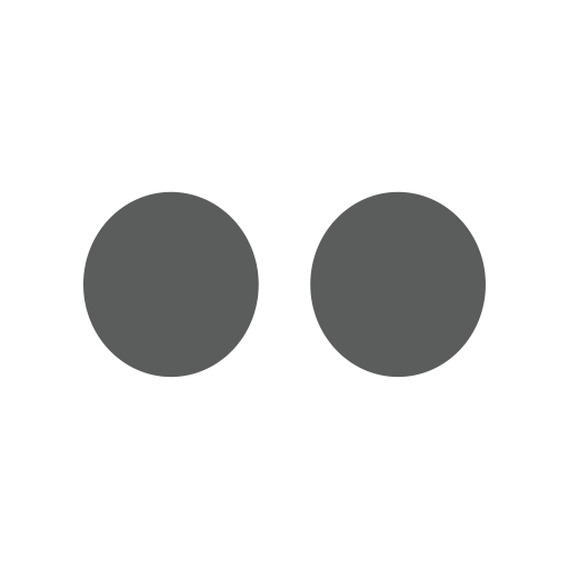 Pop Flickr svg vector icon