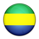 flag,gabon,country icon