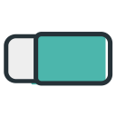 company, education, erase, school, website svg vector icon