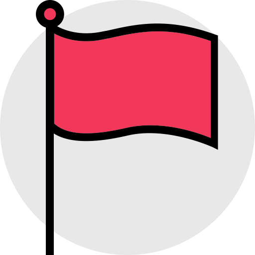 Flag svg vector icon