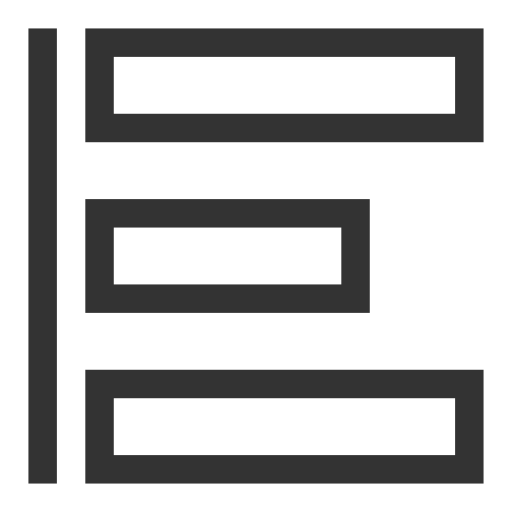 Align Left svg vector icon