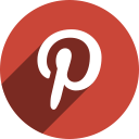 pinterest svg vector icon