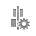 align,vertical,center,gear icon