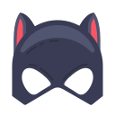 cat, comics, hat, kitty, layer, photo, woman svg vector icon
