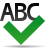 check, spelling, tools icon