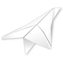 folder,outbox,folded,paper plane icon