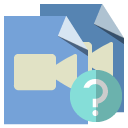 file,type,video,help icon