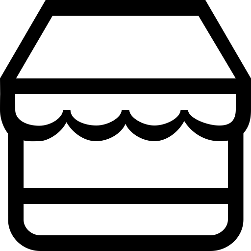 Shop svg vector icon