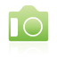 camera, green icon