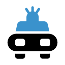 car, police, security, transport svg vector icon