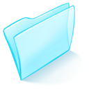 blue, dossier, normal icon