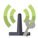 antenna,key icon