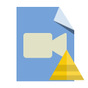 file,type,video,pyramid icon