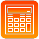 calc, calculator, scientific svg vector icon