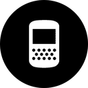 apps, blackberry, calling, games, mobile, mobile phone, phone, screen icon