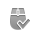 mouse,checkmark icon