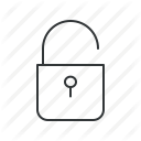 lock, password, private, protection, safety, security, unlock icon