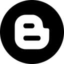 blogger svg vector icon