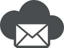 closed, cloud, communication, email, envelope, letter, mail svg vector icon