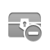 treasure,chest,delete icon