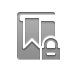 bookmark,lock icon